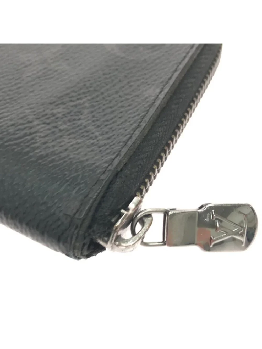 Louis Vuitton Wallet Monogram Eclipse Zippy Vertical Black
